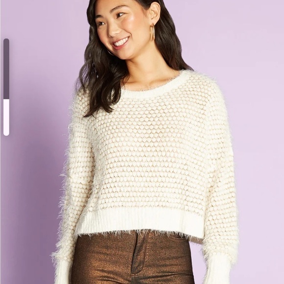 Modcloth Nipping at Your Nose Cropped Sweater - Picture 8 of 8